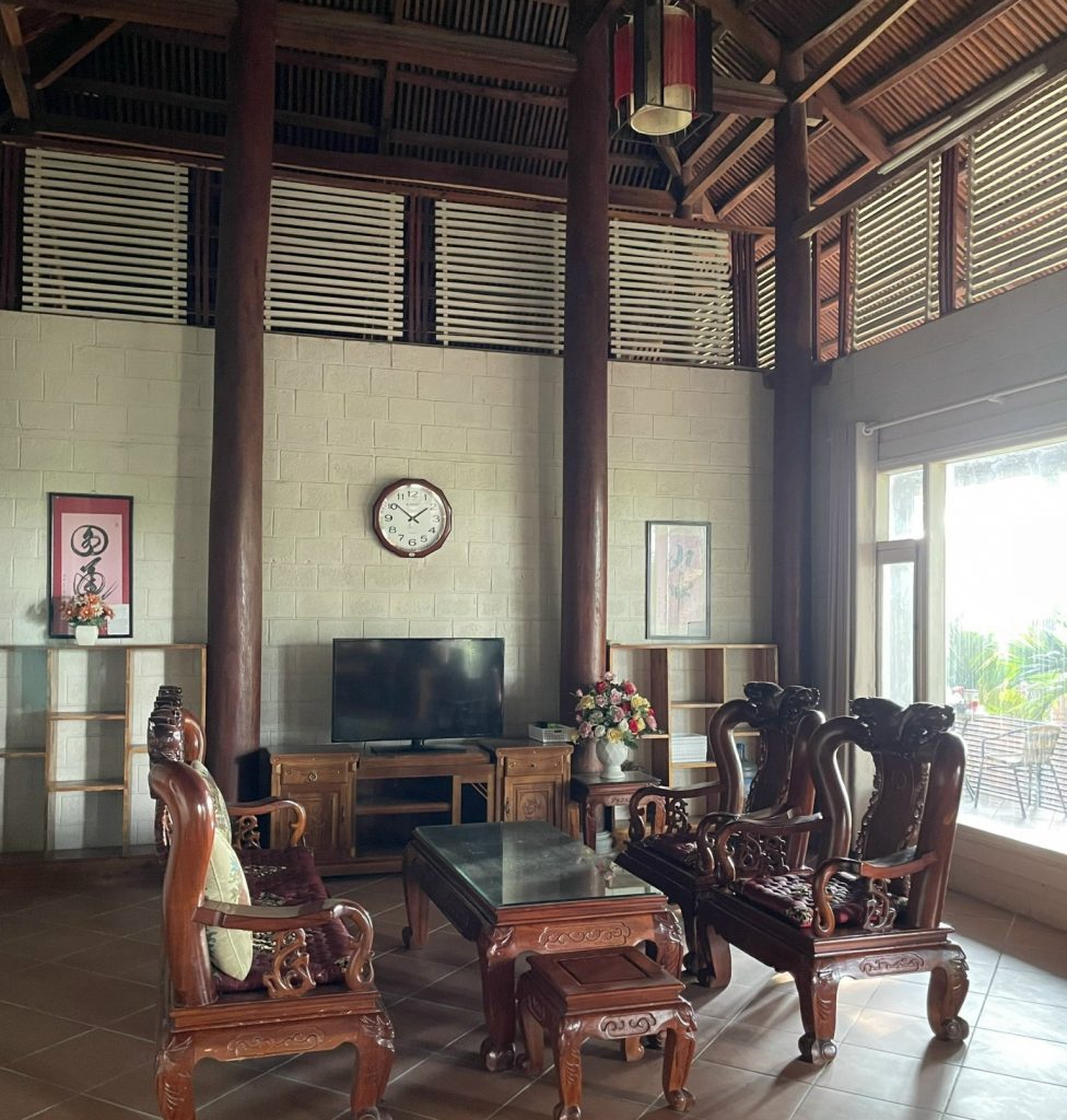Phòng khách một số không gian của khu Nông Trang Vui Vẻ