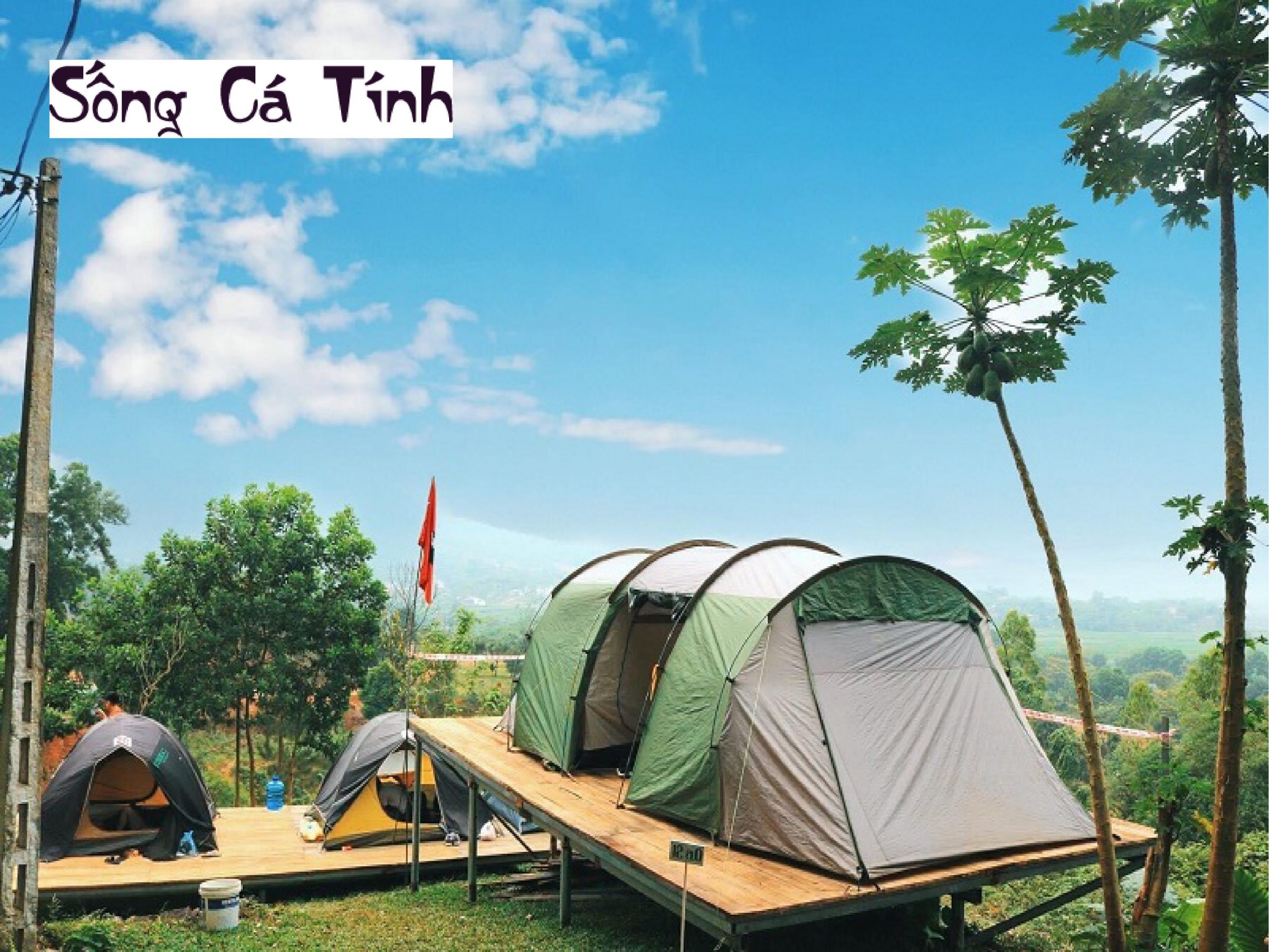 Khu Cắm trại Sơn Tinh Camp_ điểm đến lý tưởng cho các bạn trẻ!